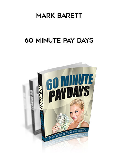 60 Minute Pay Days - Mark Barett digital download