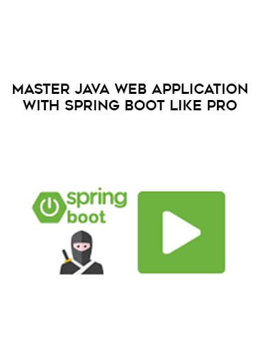 Master Java Web Application With Spring Boot like PRO digital download