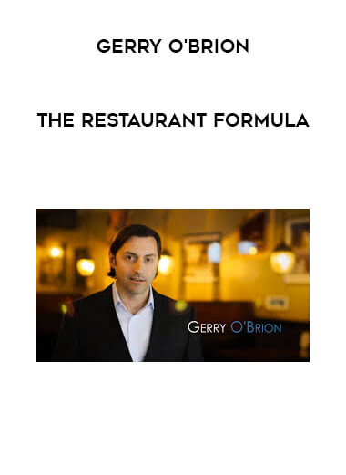 Gerry O'Brion - The Restaurant Formula digital download