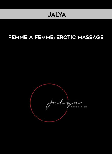 Jalya - Femme A Femme: Erotic Massage digital download