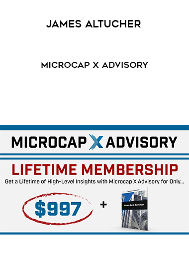 James Altucher - Microcap X Advisory digital download
