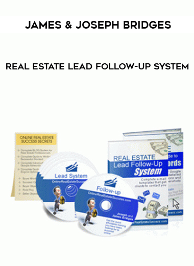 James & Joseph Bridges – Real Estate Lead Follow-up System digital download