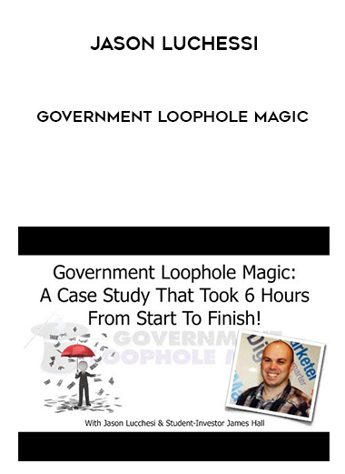Jason Luchessi - Government Loophole Magic digital download