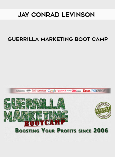 Jay Conrad Levinson – Guerrilla Marketing Boot Camp digital download