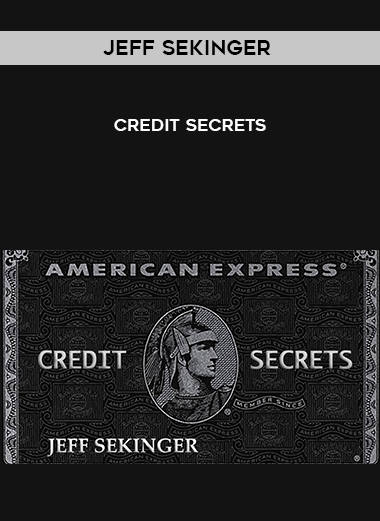 Jeff Sekinger - Credit Secrets digital download