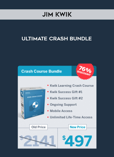 Jim Kwik – Ultimate Crash Bundle digital download