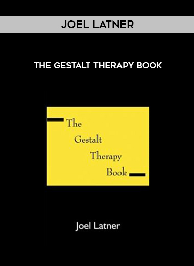 Joel Latner – The Gestalt Therapy Book digital download