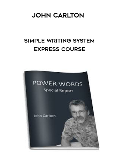 John Carlton – Simple Writing System Express Course digital download