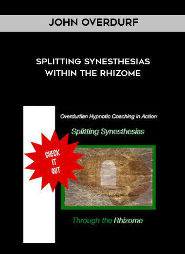 John Overdurf - Splitting Synesthesias within the Rhizome digital download
