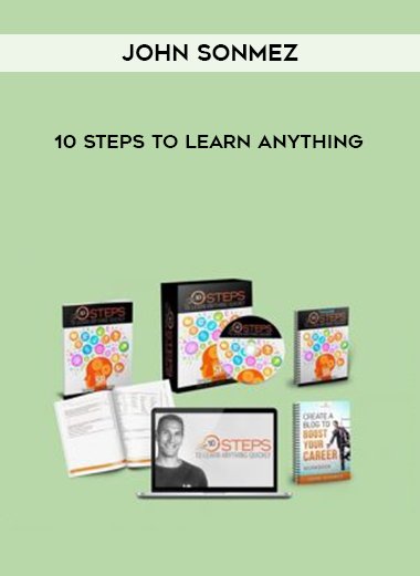 John Sonmez – 10 Steps To Learn Anything digital download