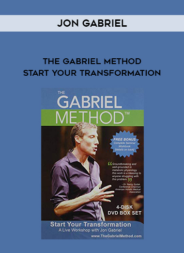 Jon Gabriel - The Gabriel Method - Start Your Transformation digital download