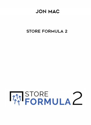 Jon Mac – Store Formula 2 digital download