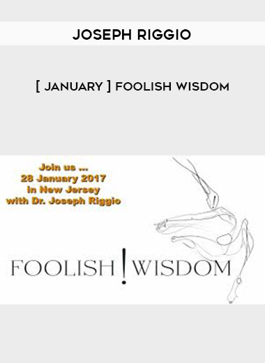 Joseph Riggio - [ January ] Foolish Wisdom digital download
