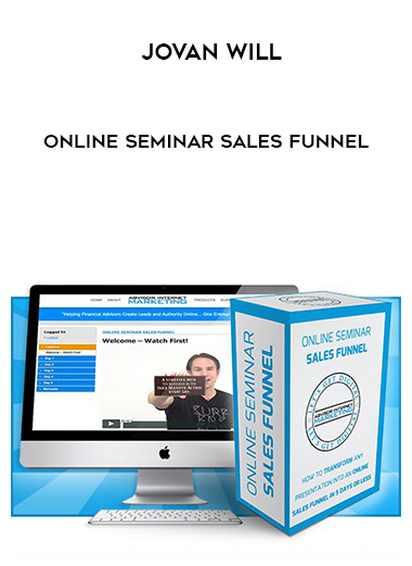 Jovan Will – Online Seminar Sales Funnel digital download