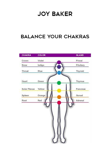 Joy Baker - Balance Your Chakras digital download