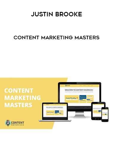 Justin Brooke – Content Marketing Masters digital download