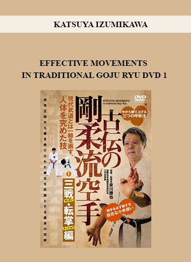 KATSUYA IZUMIKAWA - EFFECTIVE MOVEMENTS IN TRADITIONAL GOJU RYU DVD 1 digital download
