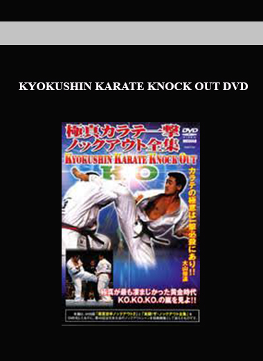 KYOKUSHIN KARATE KNOCK OUT DVD digital download
