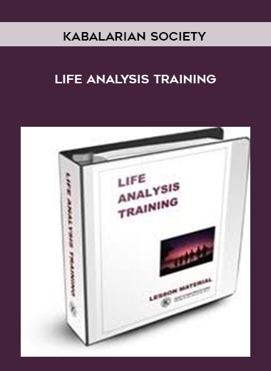 Kabalarian Society - Life Analysis Training digital download