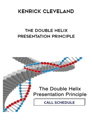 Kenrick Cleveland - The Double Helix Presentation Principle digital download
