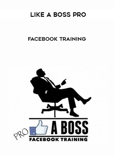 LIKE A Boss PRO – Facebook Training digital download