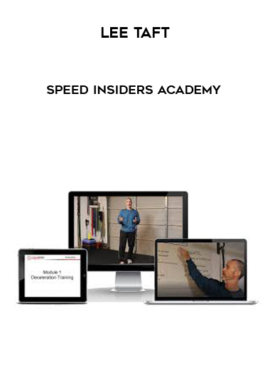 Lee Taft - Speed Insiders Academy digital download