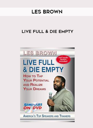 Les Brown – Live Full & Die Empty digital download