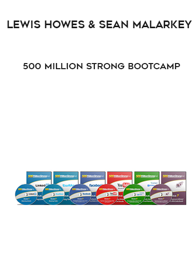 Lewis Howes and Sean Malarkey – 500 Million Strong Bootcamp digital download