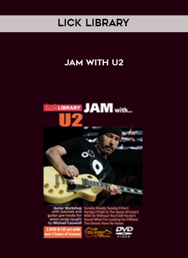 Lick Library - Jam With U2 digital download