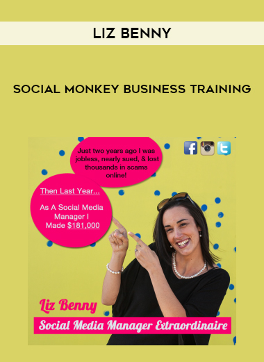Liz Benny - Social Monkey Business Training digital download