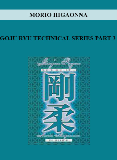 MORIO HIGAONNA - GOJU RYU TECHNICAL SERIES PART 3 digital download
