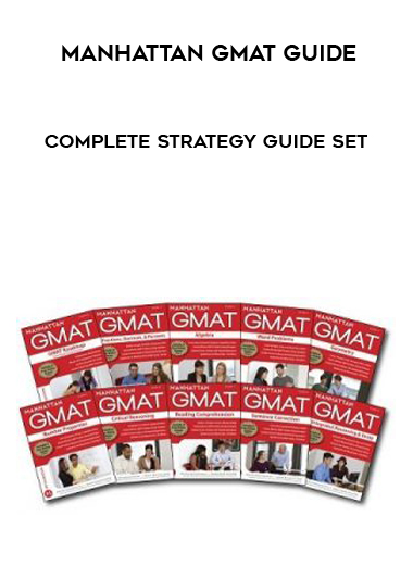 Manhattan GMAT Guide – Complete Strategy Guide Set digital download