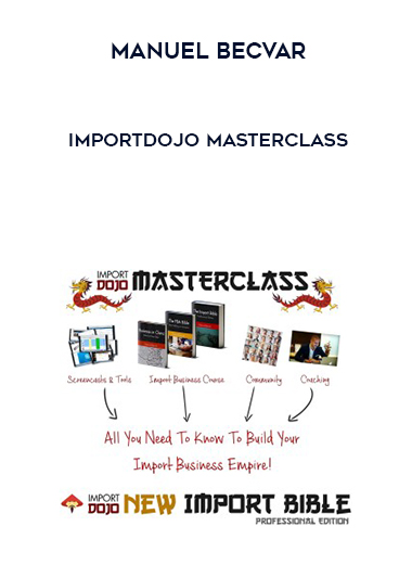 Manuel Becvar – ImportDojo Masterclass digital download