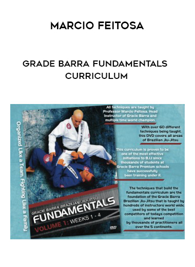 Marcio Feitosa - Grade Barra Fundamentals Curriculum digital download