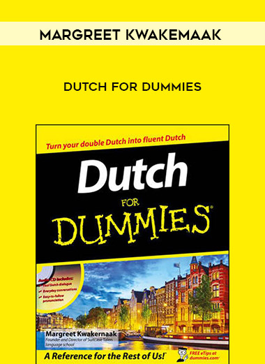 Margreet Kwakemaak - Dutch For Dummies digital download