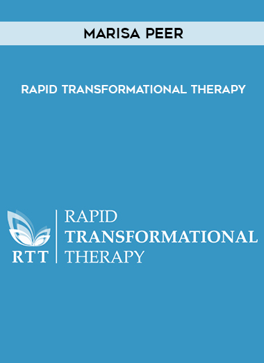 Marisa Peer - Rapid Transformational Therapy digital download