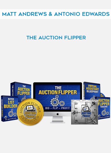 Matt Andrews - Antonio Edwards - The Auction Flipper digital download