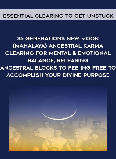 Michael David Golzmane - 35 Generations New Moon (Mahalaya) Ancestral Karma Clearing for Mental & Emotional Balance