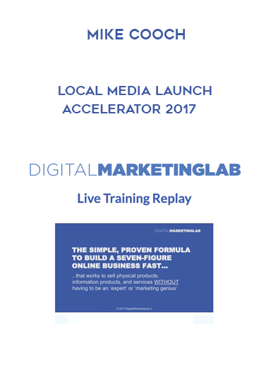 Mike Cooch - Local Media Launch Accelerator 2017 digital download