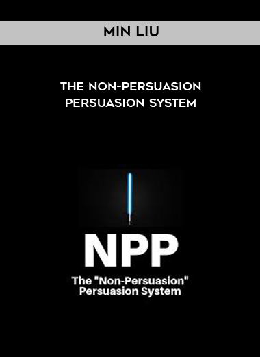 Min Liu - The Non-Persuasion Persuasion System digital download
