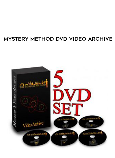 Mystery Method DVD Video Archive digital download