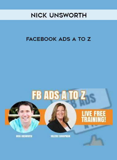 Nick Unsworth – Facebook Ads A to Z digital download