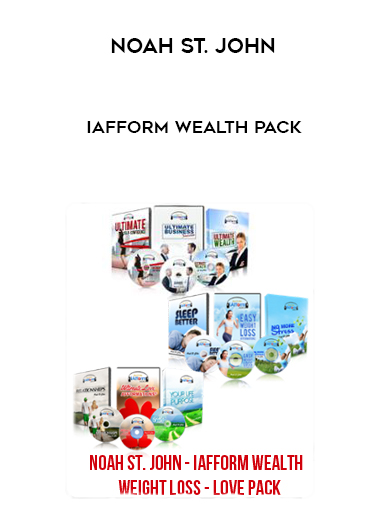 Noah St. John – iafform Wealth pack digital download