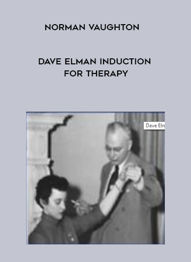 Norman Vaughton - Dave Elman induction for therapy digital download