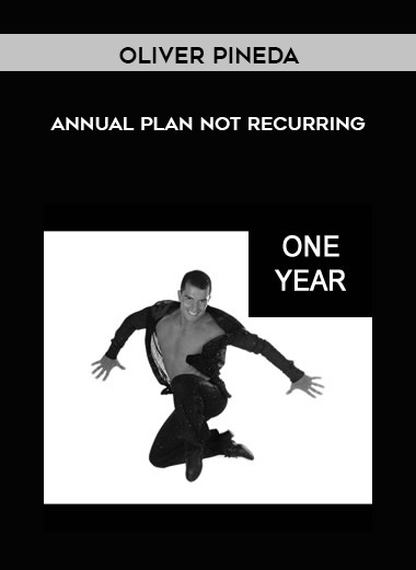 Oliver Pineda - Annual Plan not recurring digital download