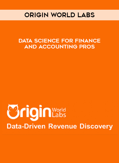 Origin World Labs – Data Science for Finance and Accounting Pros digital download