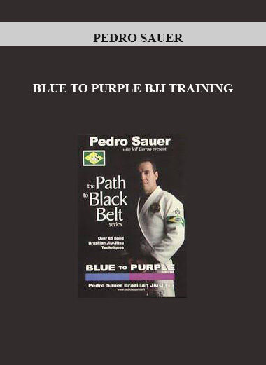 PEDRO SAUER - WHITE TO BLUE BJJ TRAINING digital download