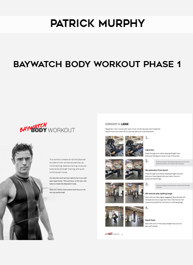Patrick Murphy - Baywatch Body Workout Phase 1 digital download