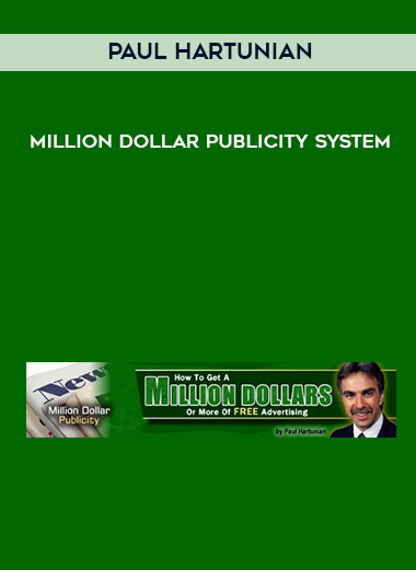 Paul Hartunian – Million Dollar Publicity System digital download