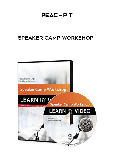 Peachpit - Speaker Camp Workshop digital download